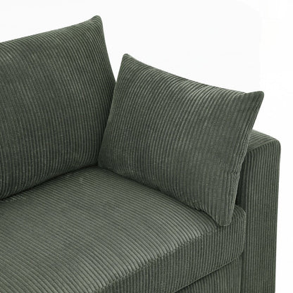 Coastal Haven Corduroy Sofa - 2 Seat