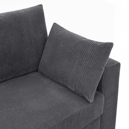 Coastal Haven Corduroy Sofa - 2 Seat
