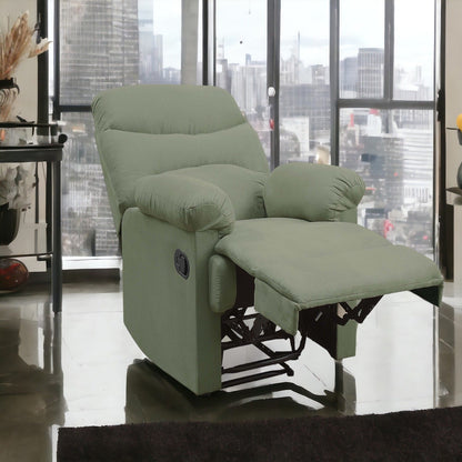 Comfortable Microfiber Motion Recliner for Relaxing Moments