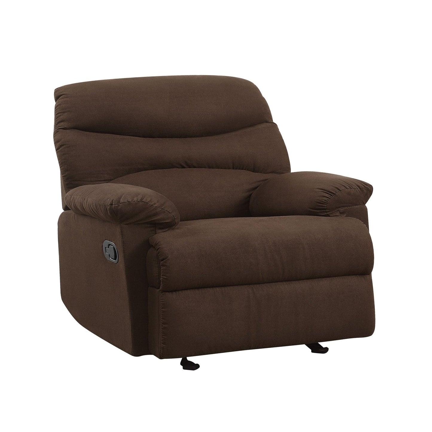 Comfortable Microfiber Motion Recliner for Relaxing Moments