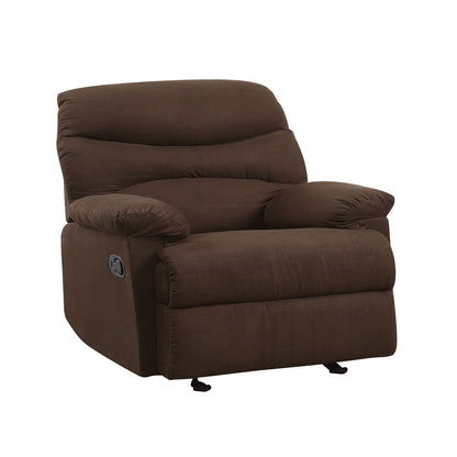 Comfortable Microfiber Motion Recliner for Relaxing Moments
