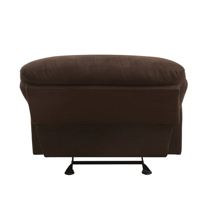 Comfortable Microfiber Motion Recliner for Relaxing Moments
