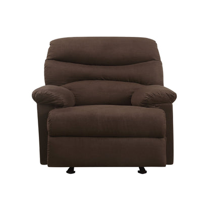 Comfortable Microfiber Motion Recliner for Relaxing Moments