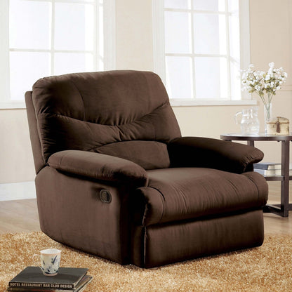Comfortable Microfiber Motion Recliner for Relaxing Moments