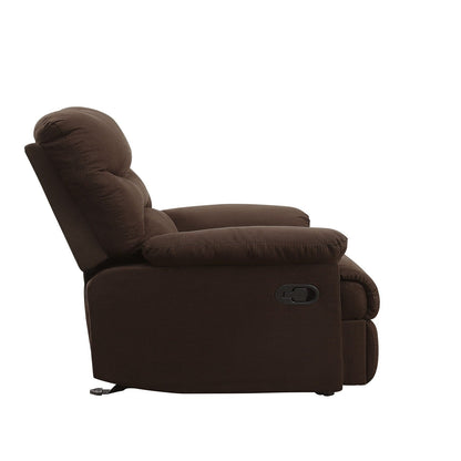 Comfortable Microfiber Motion Recliner for Relaxing Moments