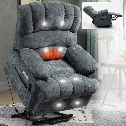 Comfortable Power Lift Recliner Chair with Advanced Massage