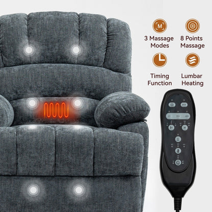 Comfortable Power Lift Recliner Chair with Advanced Massage