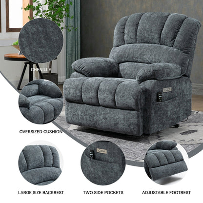 Comfortable Power Lift Recliner Chair with Advanced Massage