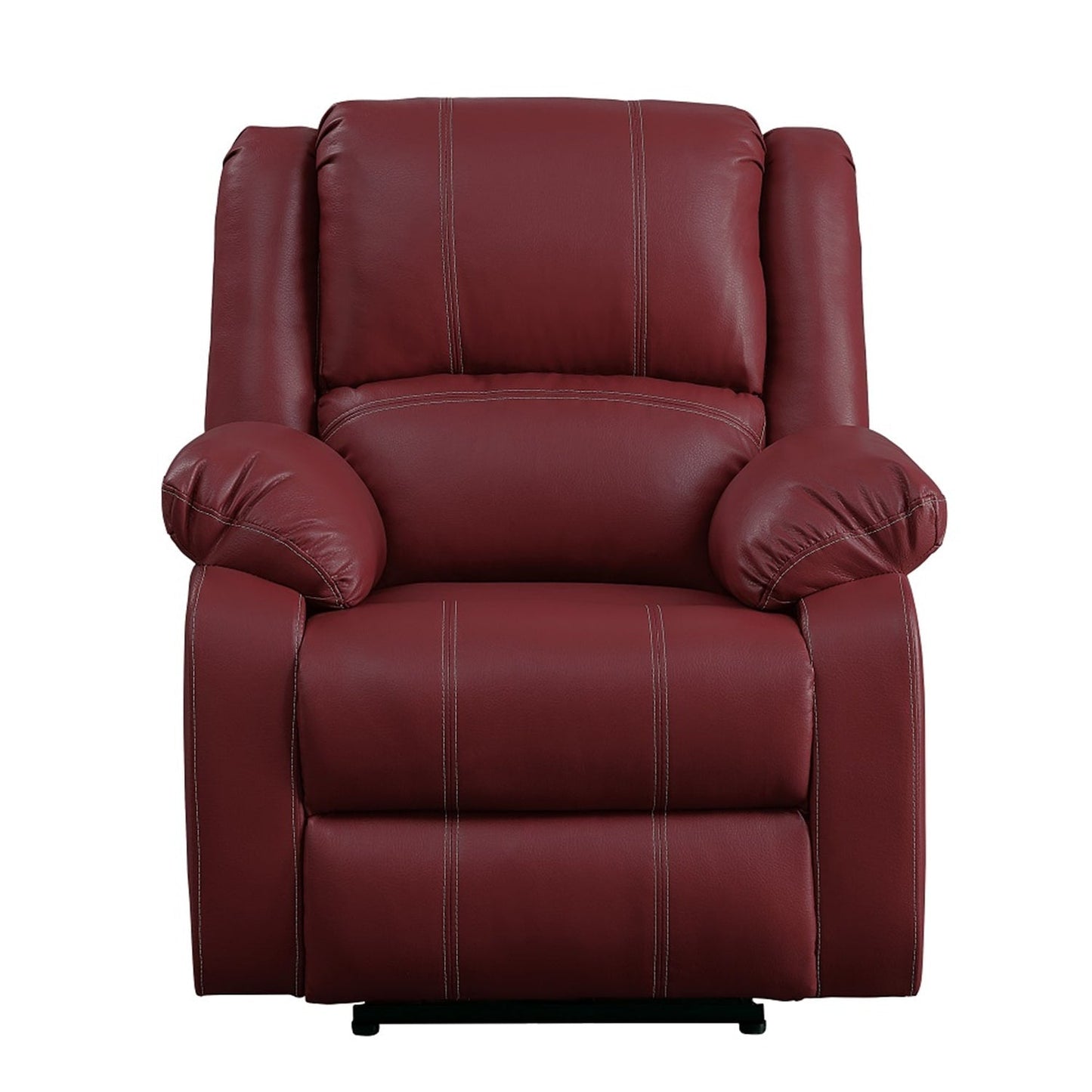 Comfortable Synthetic Leather Rocker Recliner