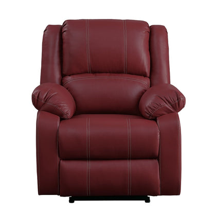 Comfortable Synthetic Leather Rocker Recliner