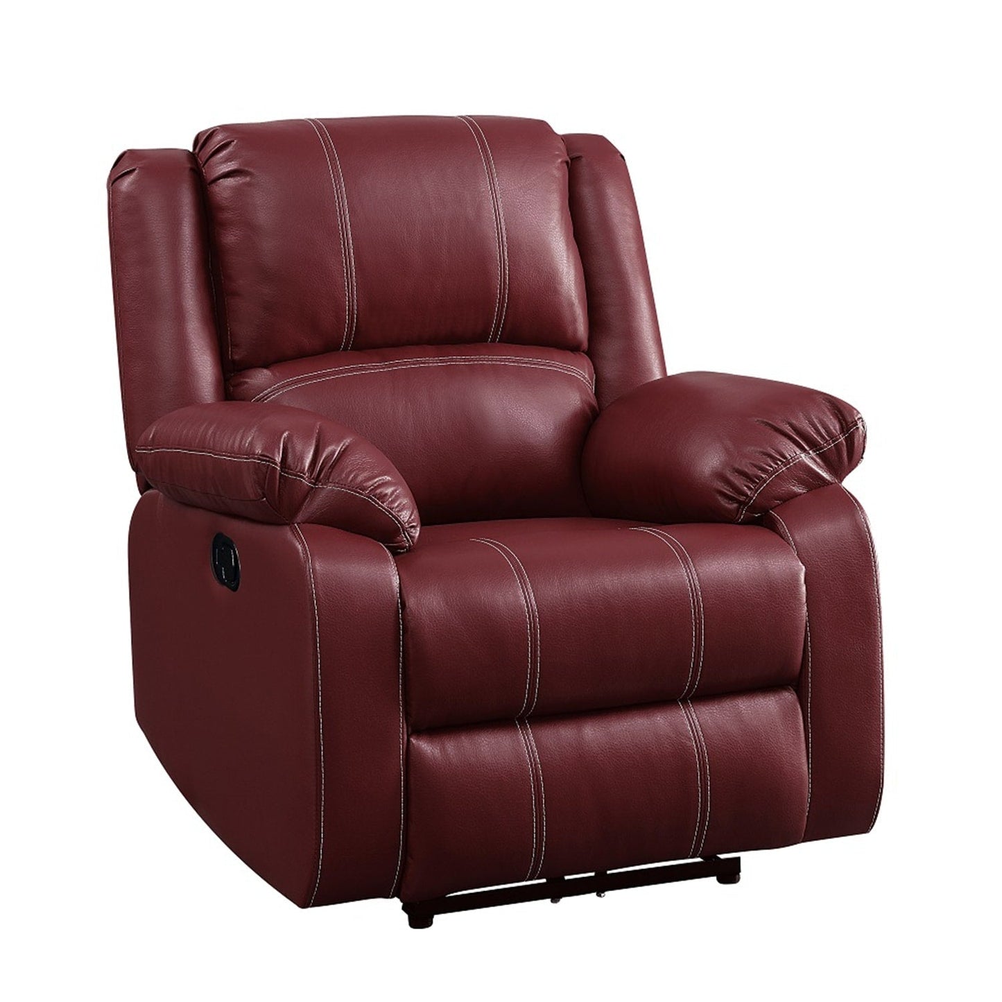Comfortable Synthetic Leather Rocker Recliner