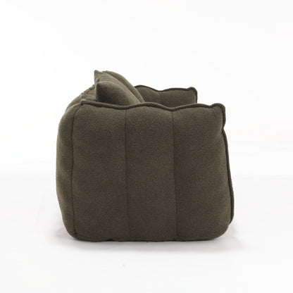 Comfortable square recliner sofa
