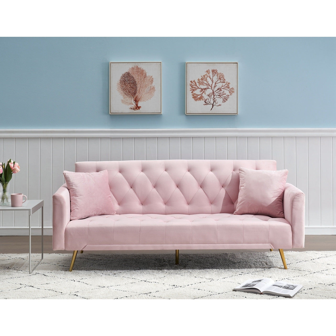 Convertible Double Folding Living Room Sofa Bed
