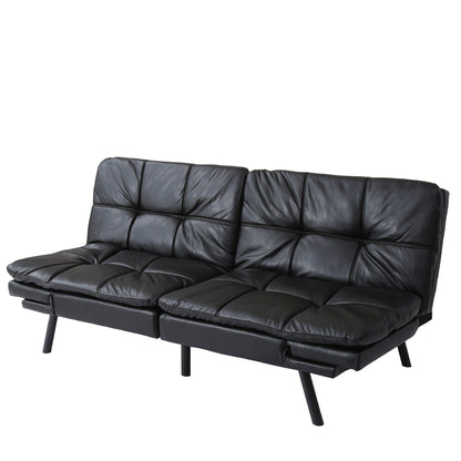 Convertible Futon Couch Bed, Modern Folding Sleeper Sofa