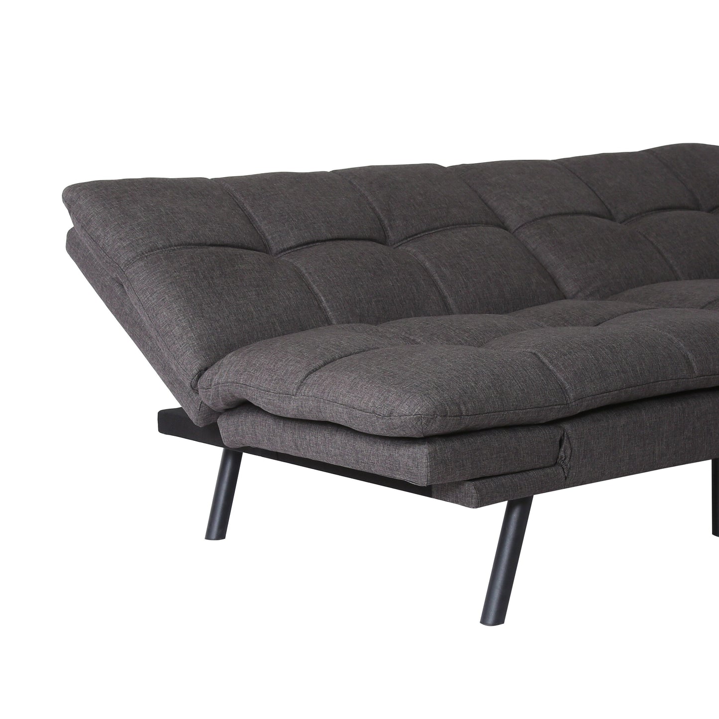 Convertible Futon Couch Bed, Modern Folding Sleeper Sofa