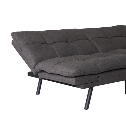 Convertible Futon Couch Bed, Modern Folding Sleeper Sofa