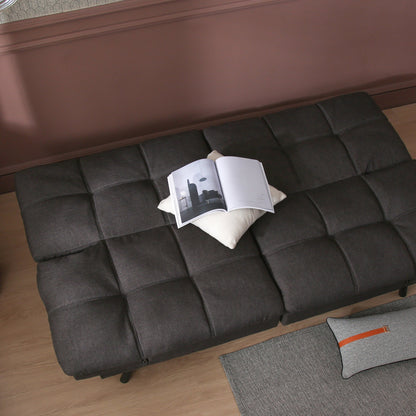 Convertible Futon Couch Bed, Modern Folding Sleeper Sofa