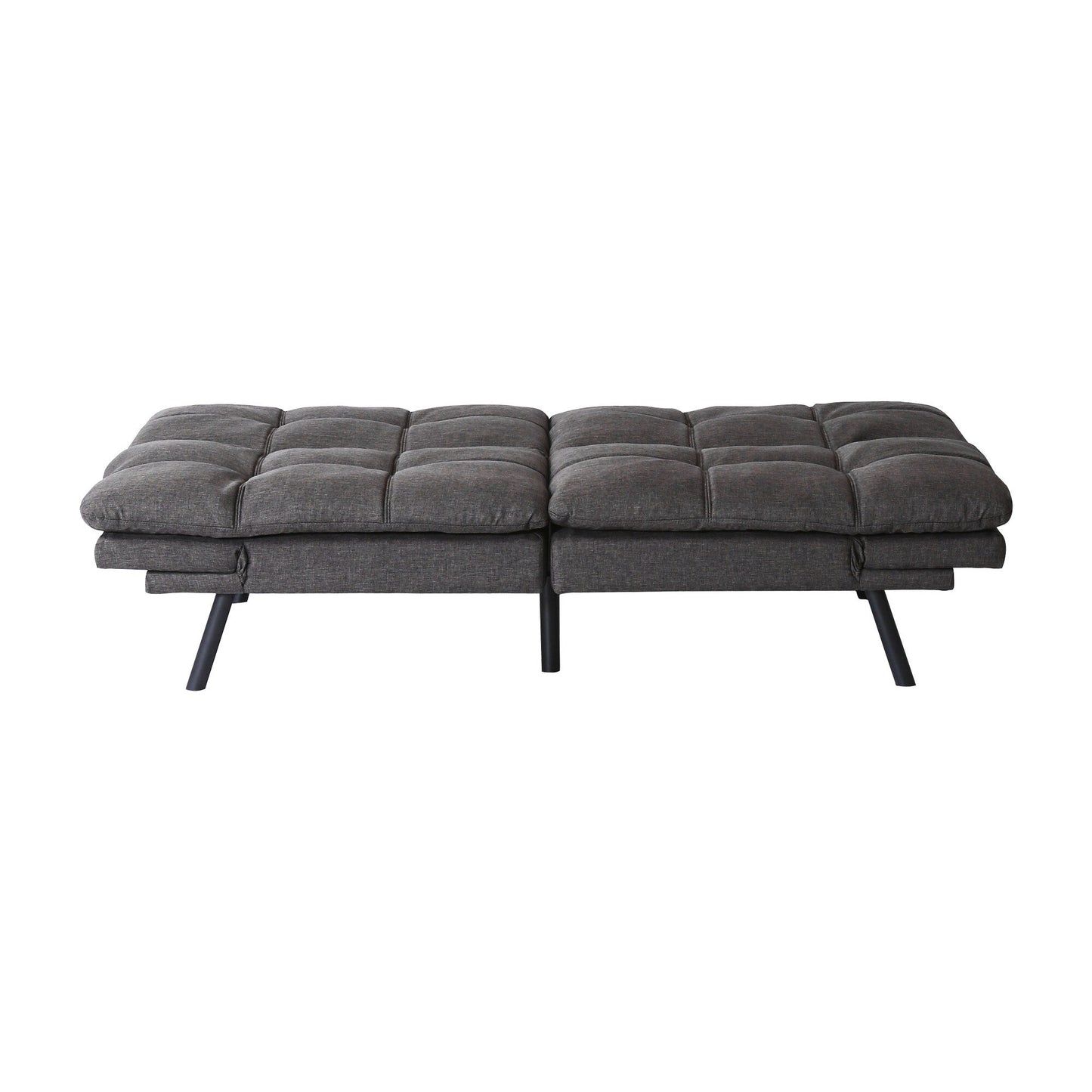 Convertible Loveseat Sofa Bed with Adjustable Armrests