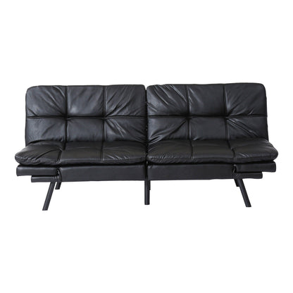 Convertible Loveseat Sofa Bed with Adjustable Armrests