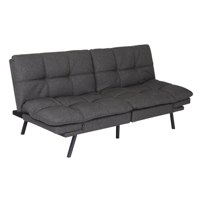 Convertible Loveseat Sofa Bed with Adjustable Armrests