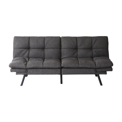 Convertible Loveseat Sofa Bed with Adjustable Armrests