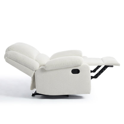 Corduroy Adjustable Recliner Chair Sofa for Living Room