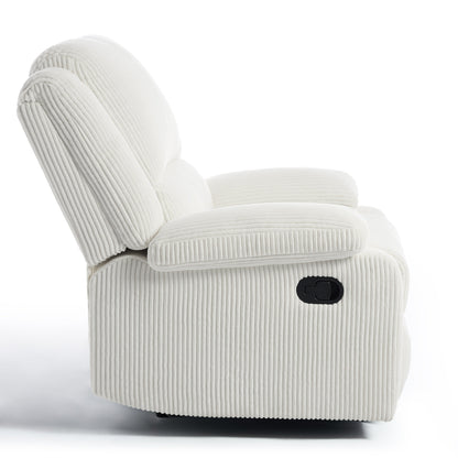 Corduroy Adjustable Recliner Chair Sofa for Living Room