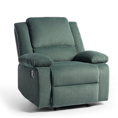 Corduroy Adjustable Recliner Chair Sofa for Living Room
