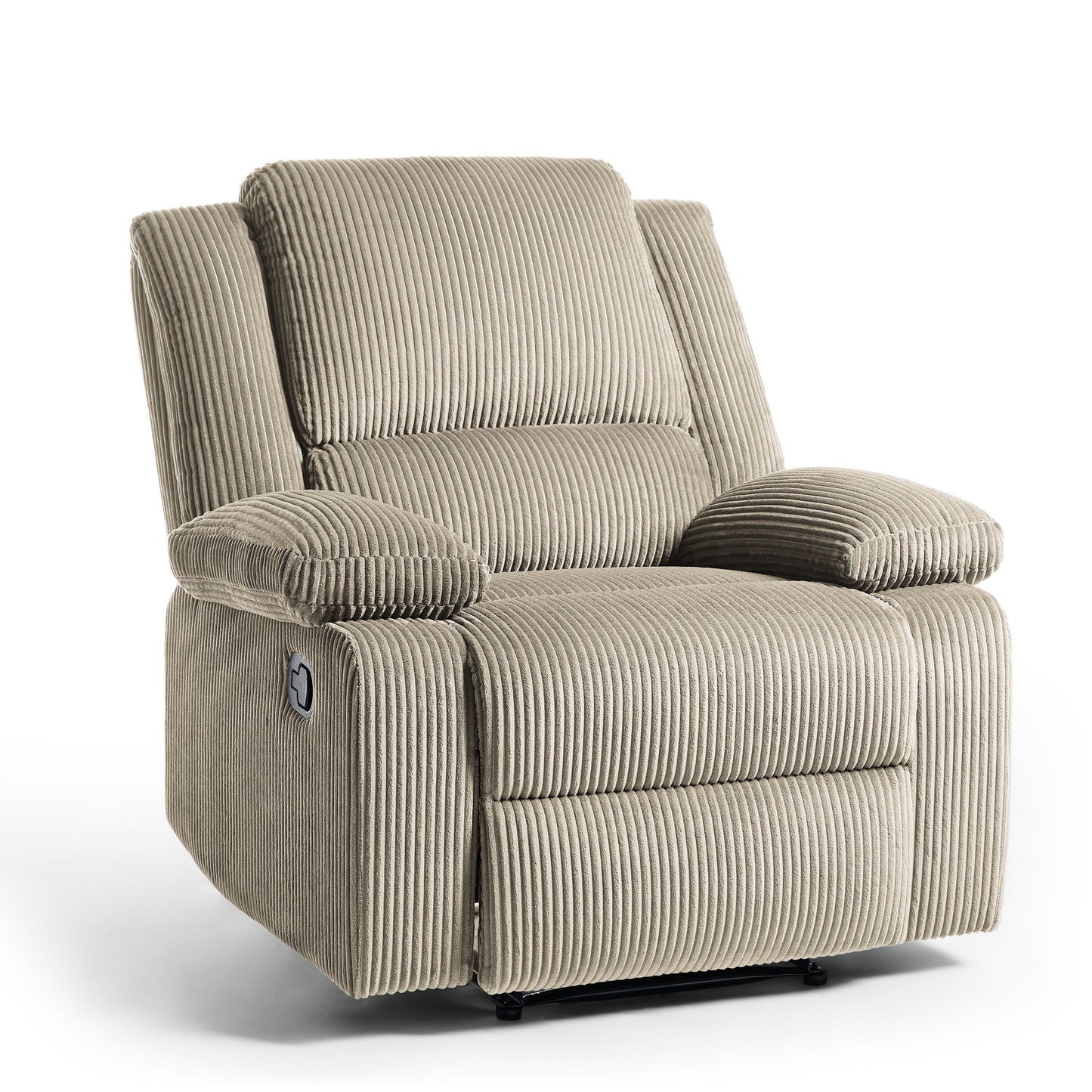 Corduroy Adjustable Recliner Chair Sofa for Living Room