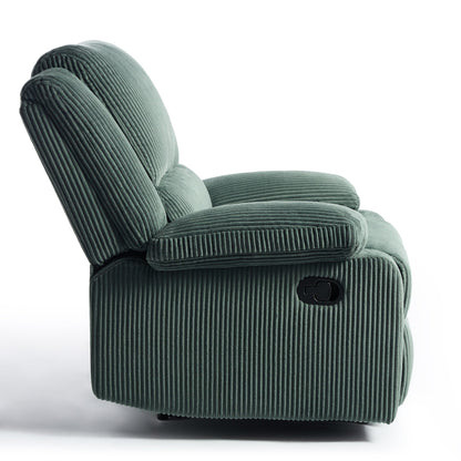 Corduroy Adjustable Recliner Chair Sofa for Living Room