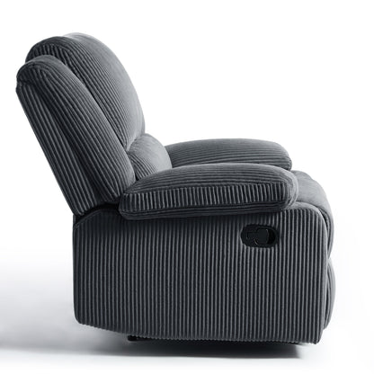 Corduroy Adjustable Recliner Chair Sofa for Living Room