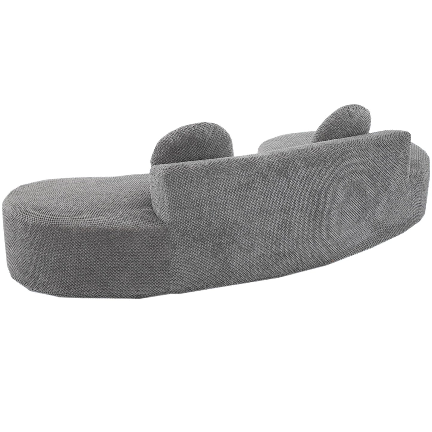 Corduroy Cloud Sofa with Pillows