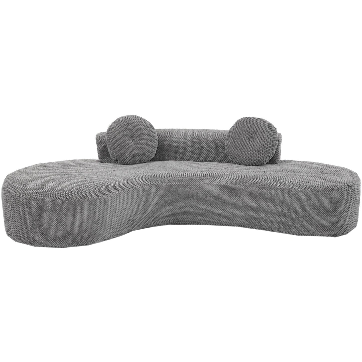 Corduroy Cloud Sofa with Pillows