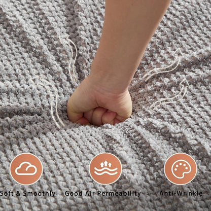 Corduroy Cloud Sofa with Pillows