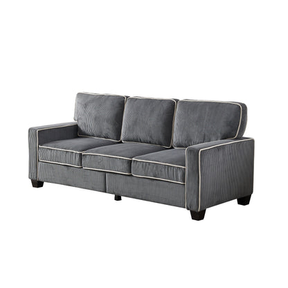Corduroy Sofa with Removable Storage - Modern Living Spaces