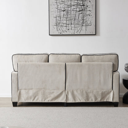 Corduroy Sofa with Removable Storage - Modern Living Spaces