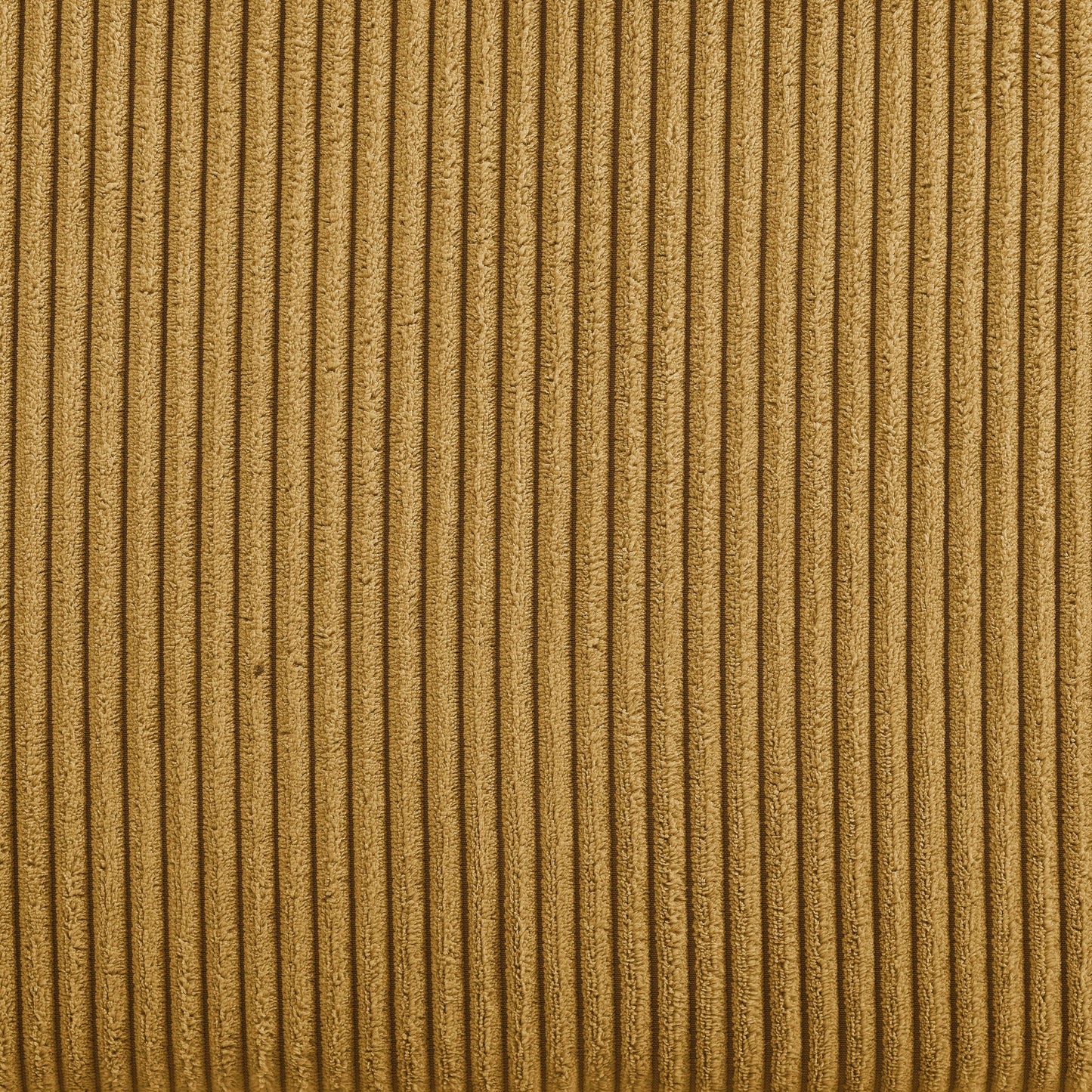 Corduroy Upholstered Skirted Sofa - 39 D x 84.5 W x 33 H
