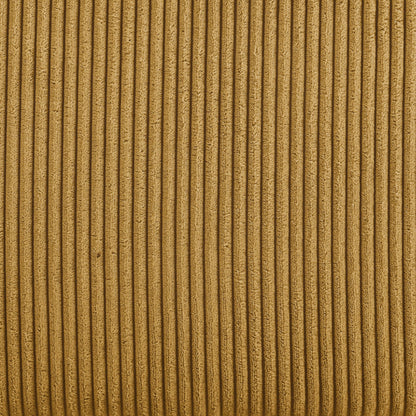 Corduroy Upholstered Skirted Sofa - 39 D x 84.5 W x 33 H