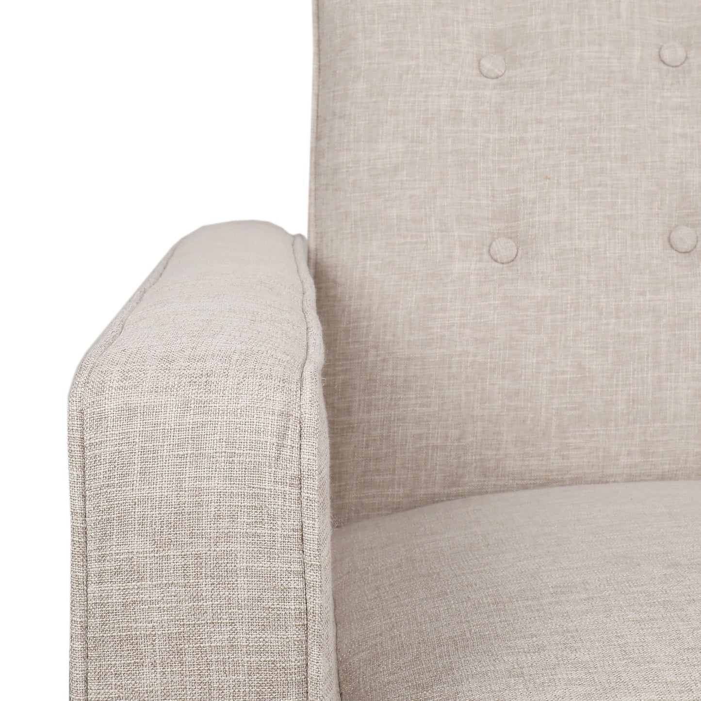 Denison Upholstered Loveseat Pushback Recliner by Christopher Knight Home