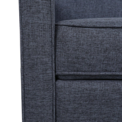 Denison Upholstered Loveseat Pushback Recliner by Christopher Knight Home