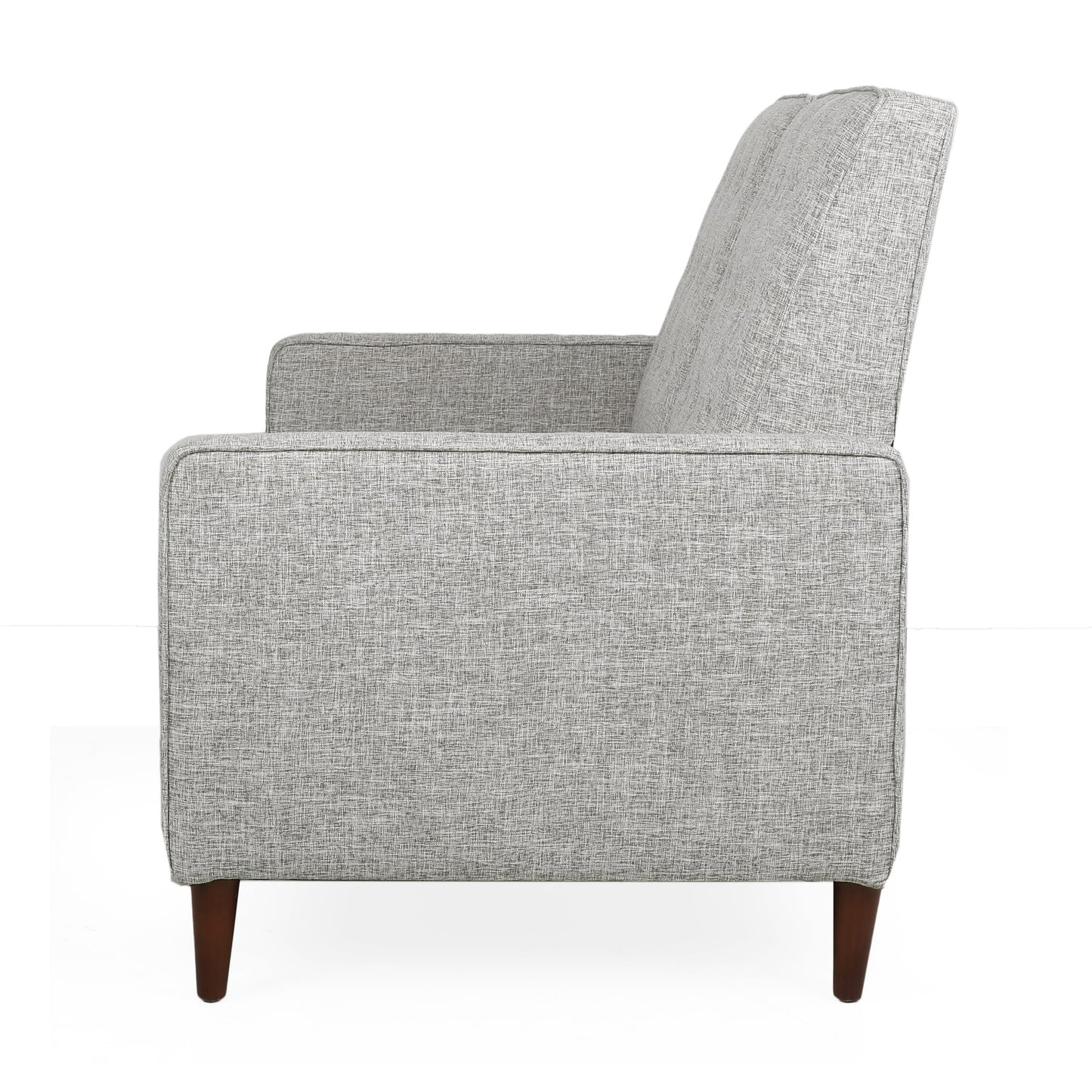 Denison Upholstered Loveseat Pushback Recliner by Christopher Knight Home
