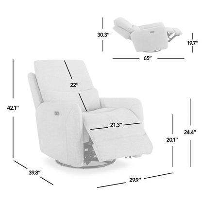 Dublin 30 Swivel Power Recliner Arm Chair