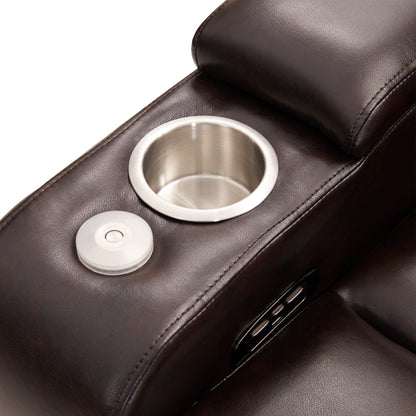 Electric Power Recliner with USB, Swivel Tray & Arm Storage