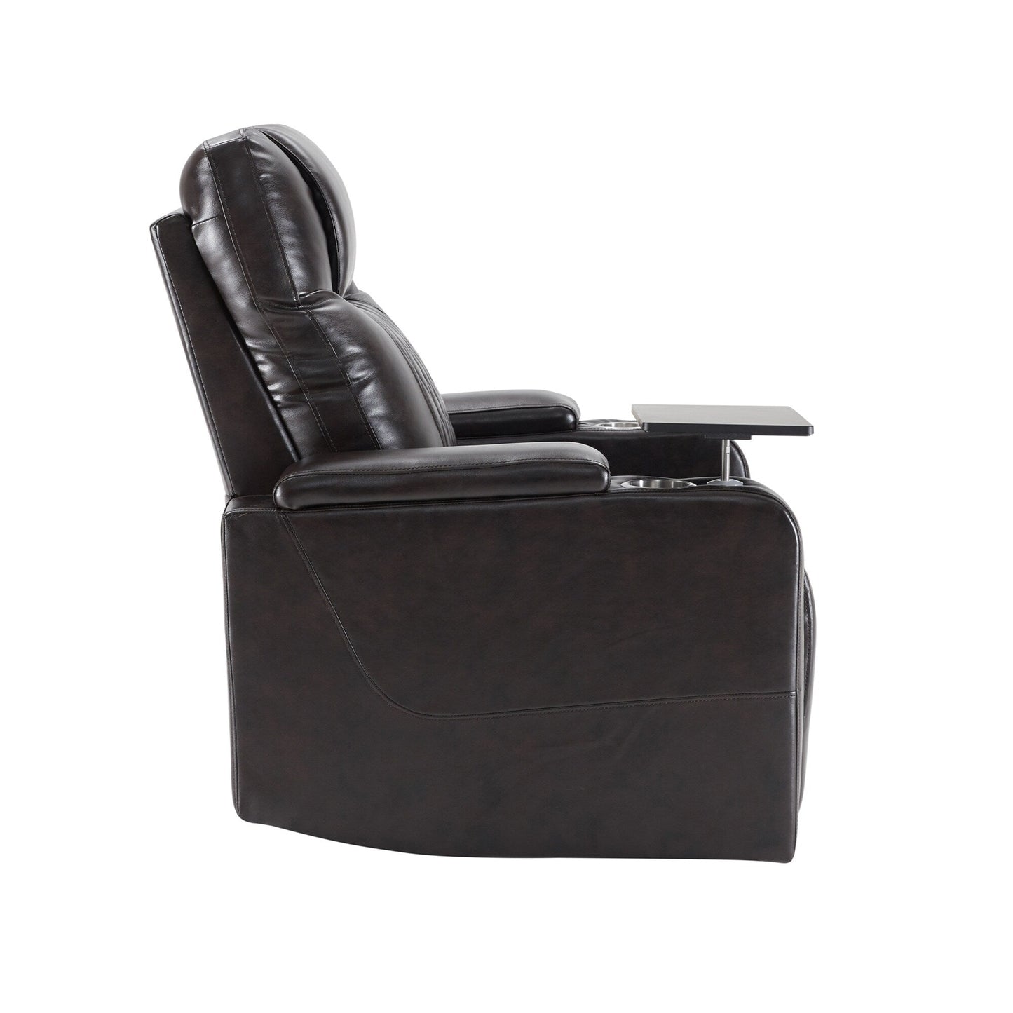 Electric Power Recliner with USB, Swivel Tray & Arm Storage