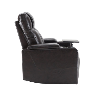 Electric Power Recliner with USB, Swivel Tray & Arm Storage