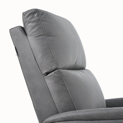 Electric Recliner Chair with USB Charging, Comfortable Seating, and Side Control Panel for Living Room Relaxation