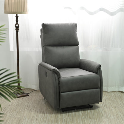Electric Recliner Chair with USB Ports, Comfortable Seating, and Side Control, Perfect for Living Room