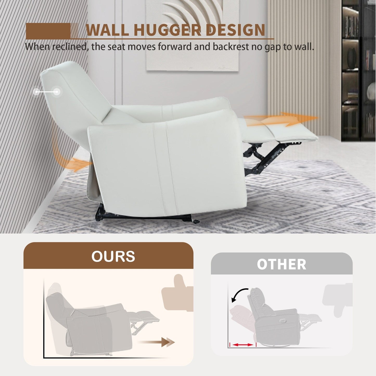 Electric Recliner for Living Room