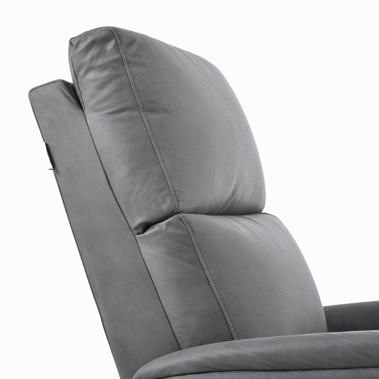 Electric Recliner with USB Charging Ports, Side Control Panel, and Comfortable Design for Living Room Use