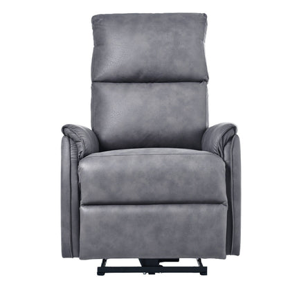 Electric Recliner with USB Charging Ports, Side Control Panel, and Comfortable Design for Living Room Use